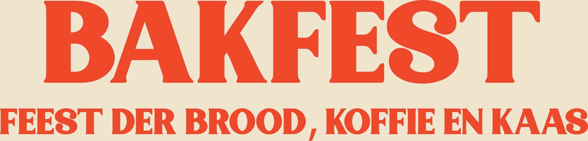 BAKFEST — feest der brood, koffie en kaas